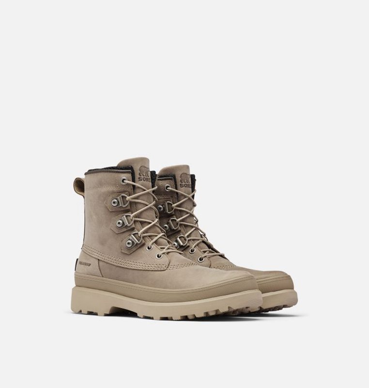 Mens Booties Khaki - Sorel Caribou™ Street - 076318-BNA